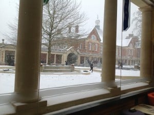 library snow